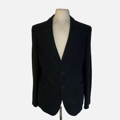Tonello Jacke Damen Medium Wolle türkis grün Made in Italy maßgeschneidert leicht