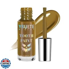 YBUETE Nicotine Tooth Paint, Professional Nicotine Teeth Makeup SFX, Safe for