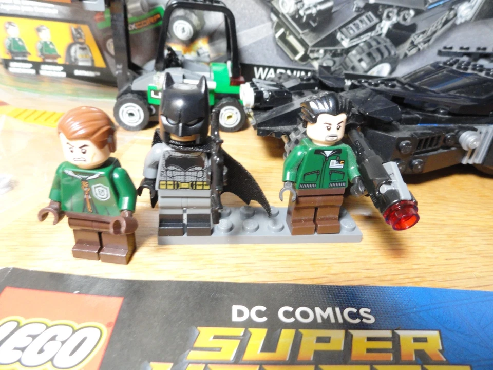 LEGO DC Comics Super Heroes: Kryptonite Interception 76045 98% Complete RETIRED - Image 2 of 4