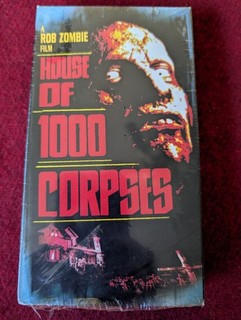 House Of 1000 Corpses VHS Rob Zombie