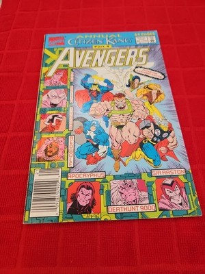 1992 Marvel Comics Annual Citizen Kang Part 4 Avengers X-Men