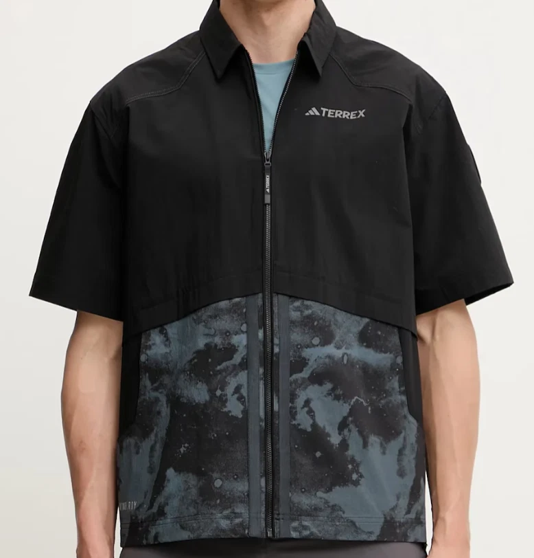 Adidas Terrex National Geographic Wind.rdy Negro Hombre -M- (JD5947) Camiseta