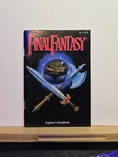 Final Fantasy Explorer’s Handbook Instruction Manual Nintendo NES