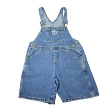 Vintage Guess Baby 100 Cotton Denim Shortalls Overalls Kids Size 7Y