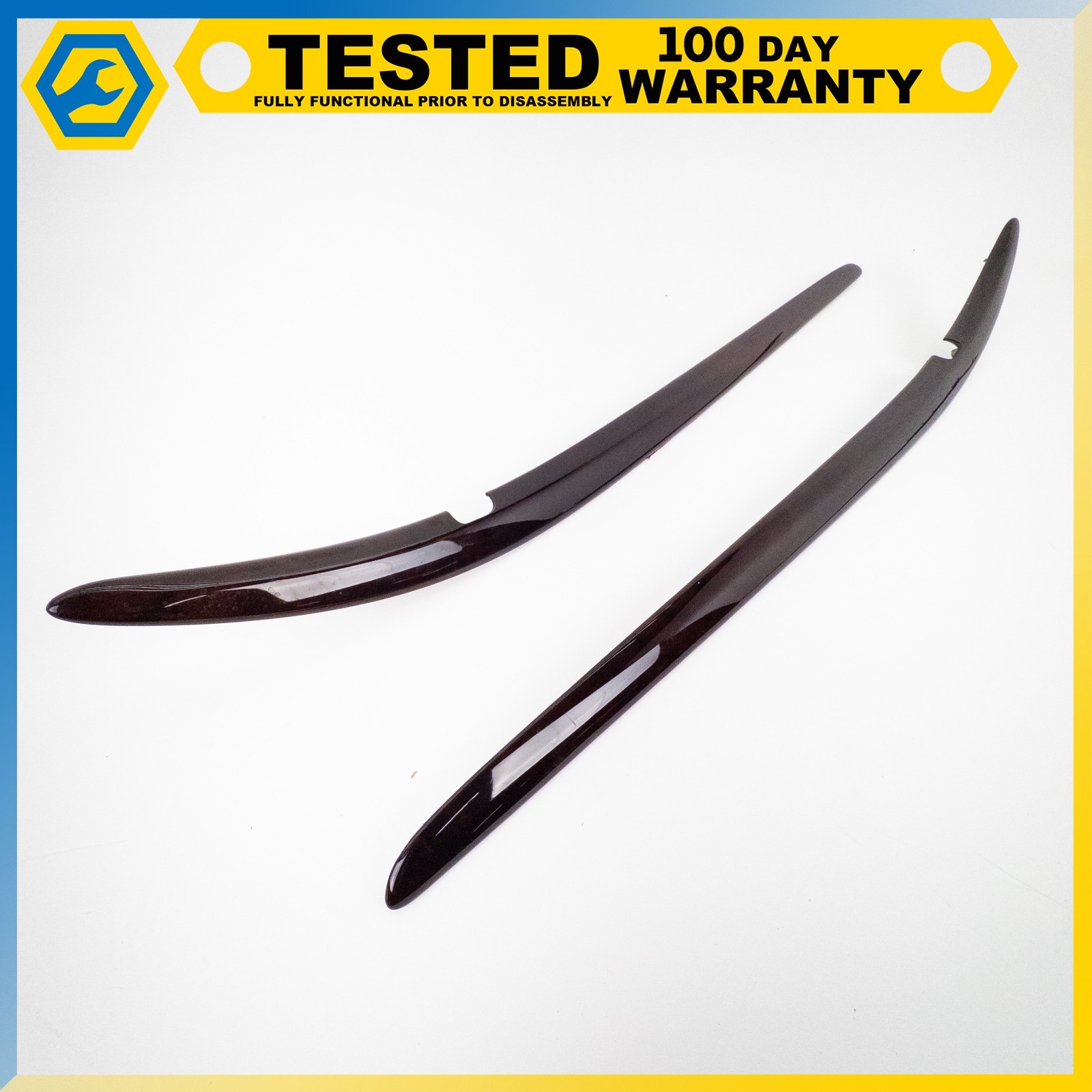 08-19 MASERATI GRANTURISMO FRONT REAR LEFT RIGHT INTERIOR PANEL TRIM WOOD SET OE