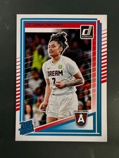 Te-Hina Paopao, Atlanta Dream 2025 Panini Donruss WNBA #91 Card Rated Rookies
