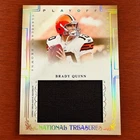 2007 National Treasures Brady Quinn RC Jumbo Jersey #104 /49 Browns