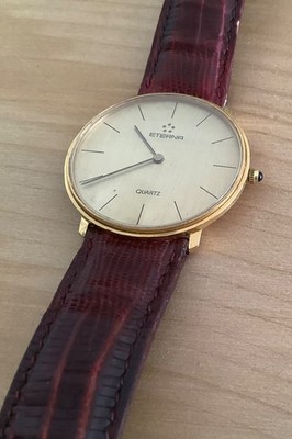 Eterna Quarz Vintage Eterna Quarz Swiss 1984 Herrenuhr Unisex