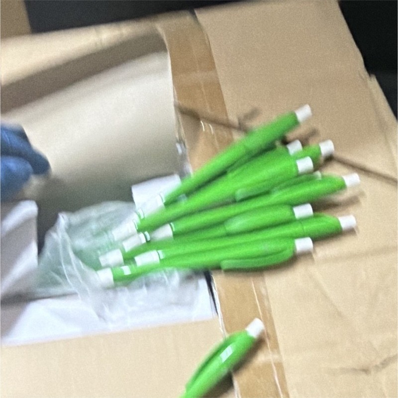 11199LIM Lime Green Click Retractable Ball Point Pens Bulk Lot of 1000