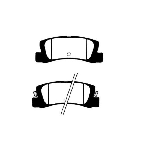 Plaquettes de frein Raicam RA.0570.1 pour disques de Toyota en acier