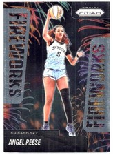 2025 Panini Angel Reese 11 Fireworks Chicago Sky