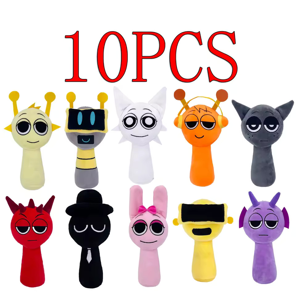 Sprunki Plush Toys Horror Game Sprunki Oren Wenda Plushies T