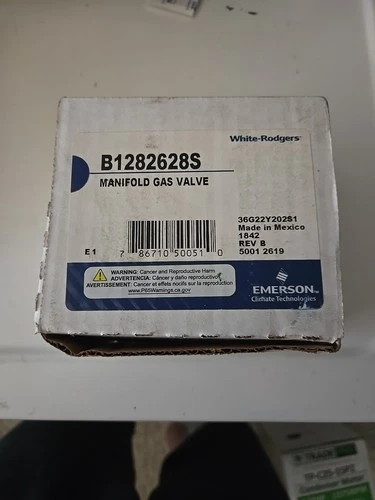 White-Rodgers B1282628S Furnace Gas Valve NEW