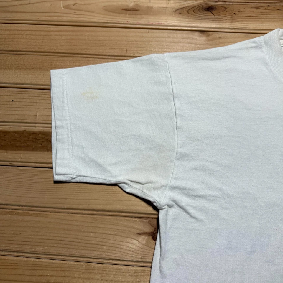 Camisa Grande Vintage Años 90 No Fear Equipo Peligroso Deportes Gráfico Motivacional Cita Foto 4 de 4