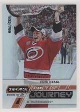 2020 Upper Deck Synergy Stanley Journey Winning the Cup 532/799 Eric Staal 10no