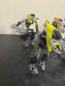LEGO Bionicle Vahki Lot of 6 (2 Duplicates) Mostly Complete, see Details.
