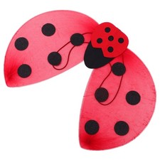 2 Pcs Children's Performance Props Ladybug Wings Kids Costume Toddler Play