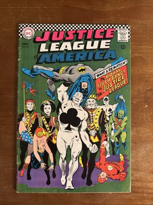Justice League of America #54 (DC Comics 1967) [VG/FN]