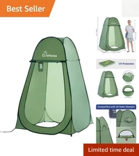 Elegant Pop-Up Changing Tent with UV Protection - Ideal for Beach & Camping