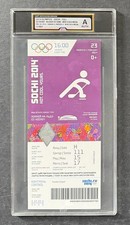 2014 Sochi Winter Olympics Ice Hockey Gold Medal Game Full Ticket iCert Canada