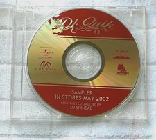 DJ QUIK 2002 CD SAMPLER W/ DJ Spinbad NEVER PLAYED