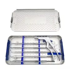 Rotating Kerrison Rongeur Set Spine Surgery Orthopedic Instrument Kit
