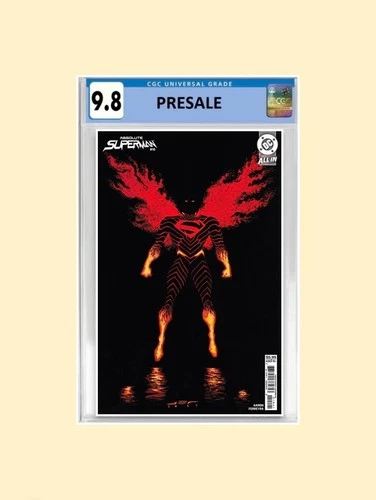PRESALE Absolute Superman #15 CGC 9.8 Graded Cover D Juan Ferreyra Variant 🔥
