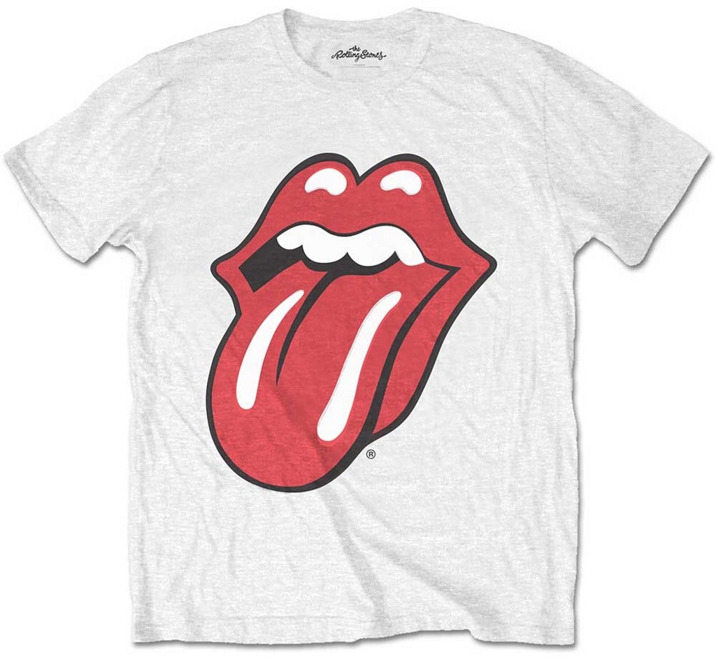 The Rolling Stones ローリングストーンズ　Tシャツ　白　L Rolling Stones Classic Tongue White T-Shirt NEW OFFICIAL | eBay