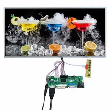 HD DVI VGA LCD Controller Board 15.6inch LED Backlight 1920x1080 LCD Screen