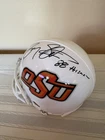 Barry Sanders Signed Mini Helmet - JSA COA - NFL Detroit Lions - Oklahoma State
