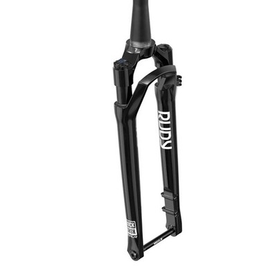 RockShox Rudy Ultimate 700c XPLR Race Day Gabel - Schwarz - 12mm Achse - 30mm Federweg