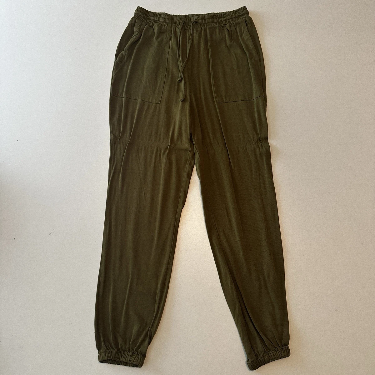 Pantalon Lin Beige FOREVER 21 Taille S - Neuf Sans étiquettes, Style Décontracté Léger