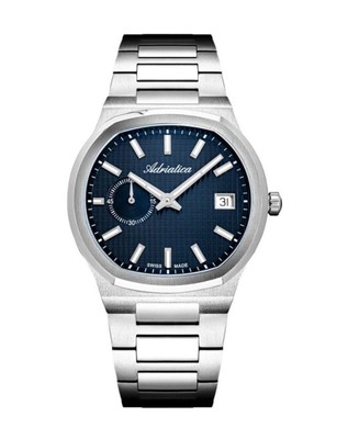 ADRIATICA Men Automatic Casual Watch Classic Dress Waterproof Swiss 40mm