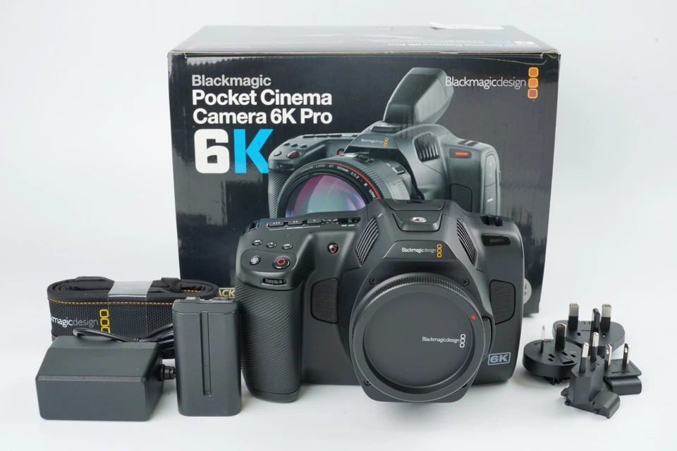 [Exc+++] Blackmagic Design Pocket Cinema Camera 6K Pro from japan #2982A - Image 2 of 4