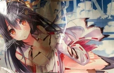 m8 Playmat Kancolle Haruna Unopened Figure Folded Shipping Rare Item Supply TCG