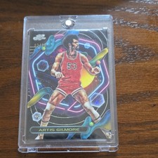 2023-24 Topps Cosmic Chrome Artis Gilmore #155 Black Eclipse Refractor /10 Bulls