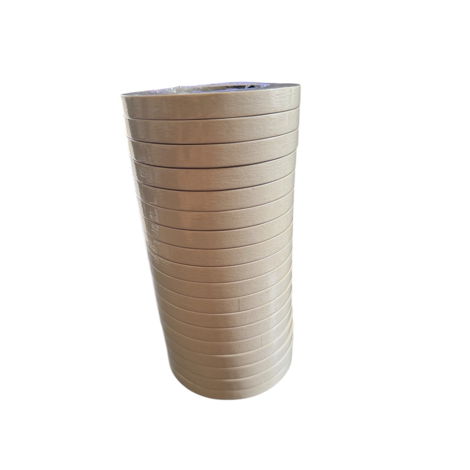 3M 201+ Masking Tape 12mm x 55m Tan Crepe Paper Easy Tear Clean Removal 72 Rolls