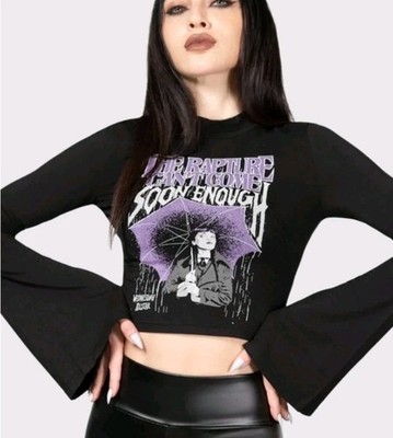 killstar wednesday Collab The Rapture Can't Come Soon Enough Long Sleeve M