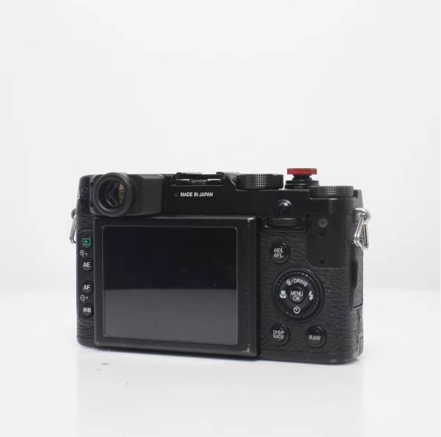 Retro Leather-Textured Fuji X10 with 12MP 4x Zoom & HD Video