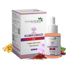 7 DAYS Kumkumadi Face Oil   Natural Face Serum with Saffron 30 ml 