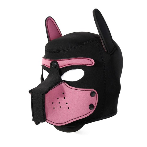 Puppy Play Dog Haubenmaske Bdsm Bondage Brustgeschirr Gurt Hundekostüm Fetisch R - Bild 8 von 23