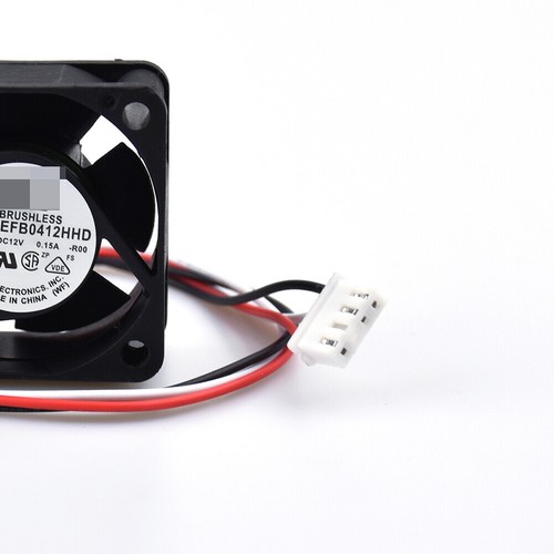 Ventilador de refrigeración EFB0412HHD para Delta Ball Switchboard 40*40*20mm 0.15A 12V 3wire4pin - Imagen 4 de 4