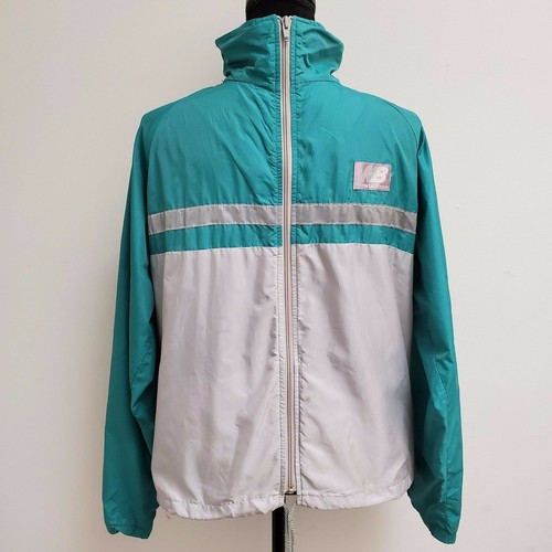 New Balance Green Windbreaker Jackets 