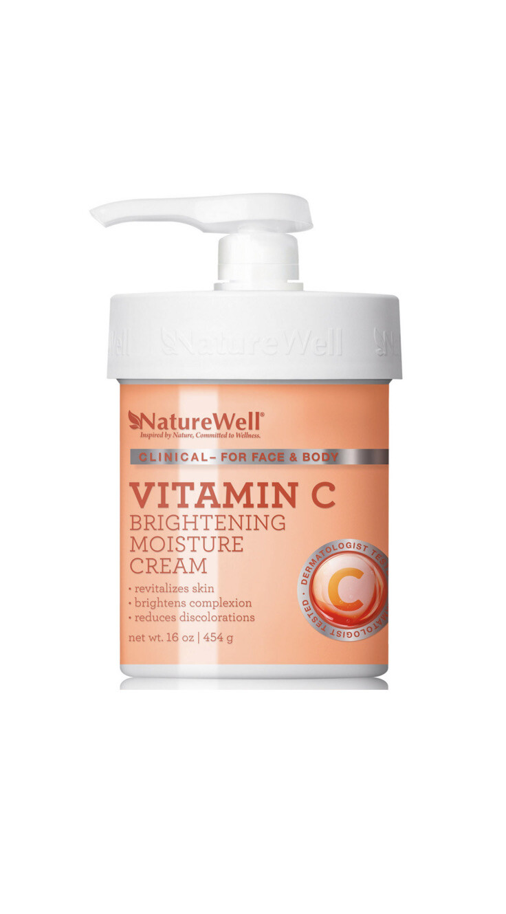 nature well vitamin c brightening moisture cream before and after