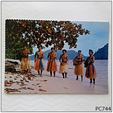 Handsome Island Dancers Arova Holiday Resort Bougainville Postcard (A) (P744)