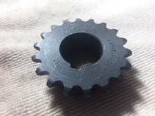 H35B18-1" 1 Inch Round Shaft Keyed Bore Sprocket 18 Tooth 35 Roller Chain