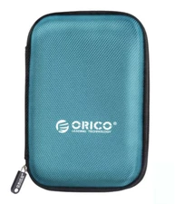 ORICO Hard Drive Case 2.5 in External Drive Storage Carrying Bag Waterproof Blue
