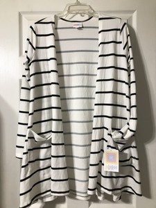 Klein Nwt White Lularoe Caroline Black S Stripes 85SxIxwY