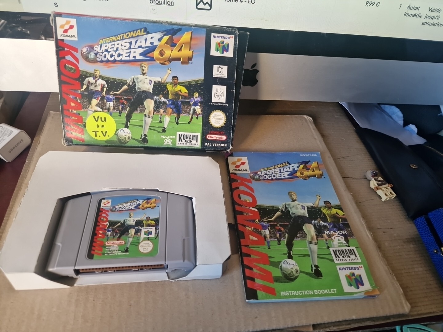 Jeu International Superstar Soccer 64 Nintendo 64 (N64) PAL EUR