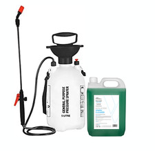 Non-Acidic Alloy Wheel Cleaner 5L Williams Racing with 5L General Sprayer